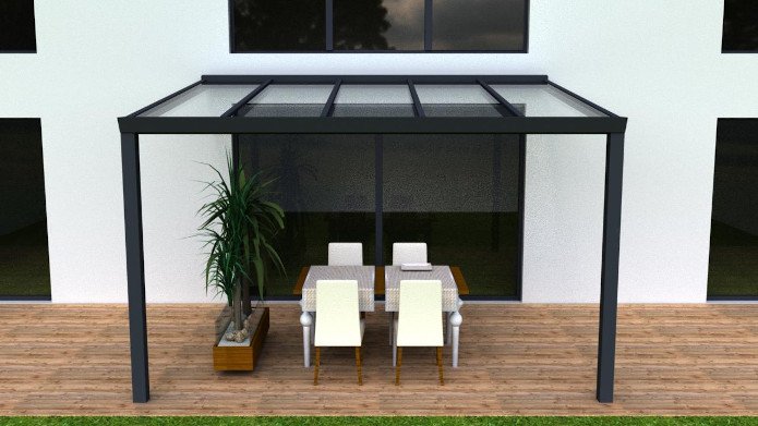 Terrassenüberdachung Beton : moderne Terrassenüberdachungen - fresHouse